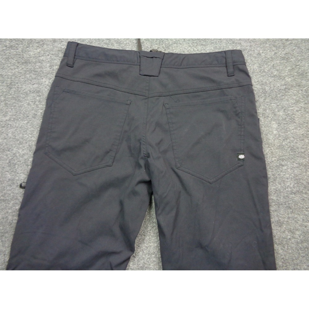 686 Pants Mens 32x32 Gray Everywhere Slim Fit Nylon Hiking Pockets Gorpcore - Picture 7 of 13